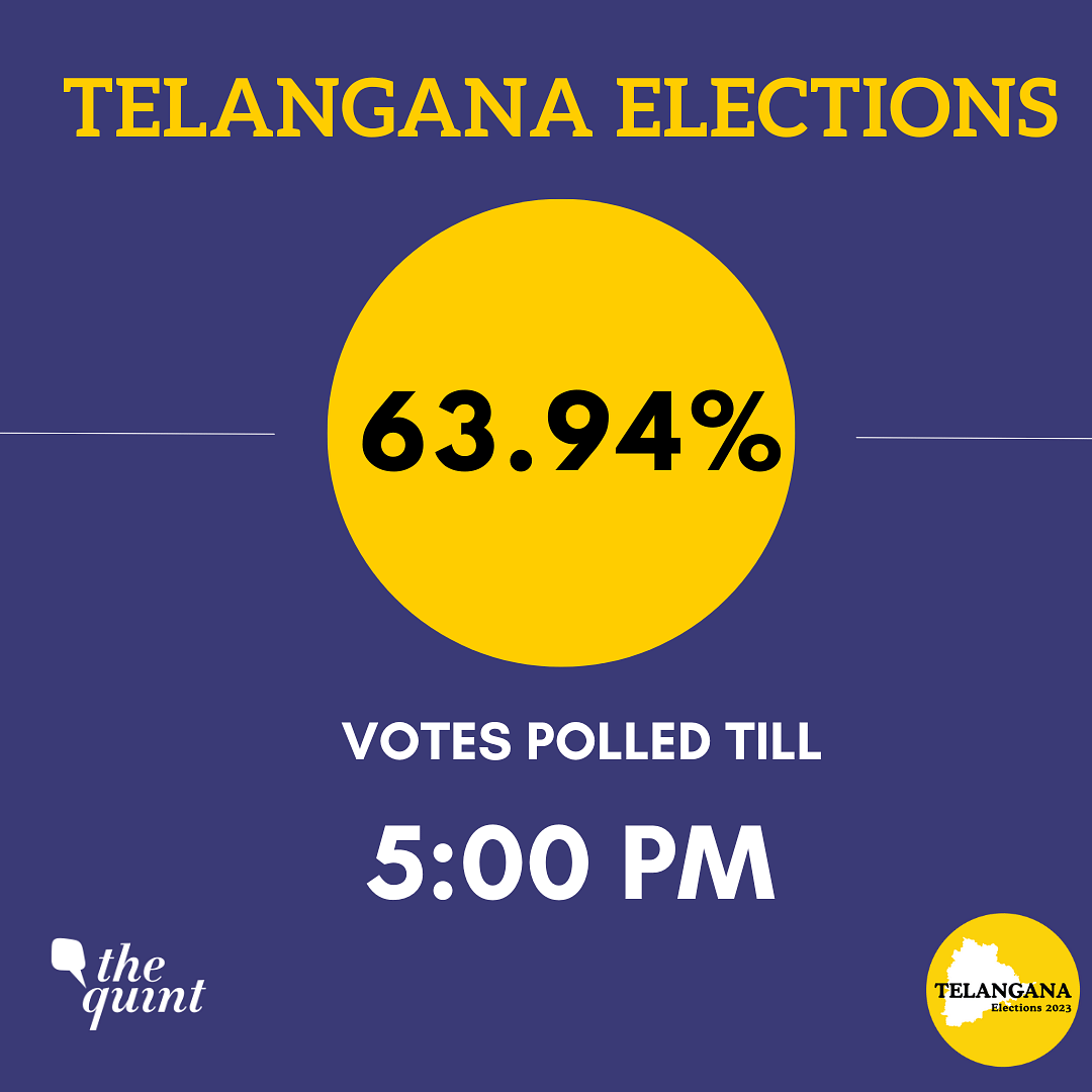 Telangana Assembly Election 2023 Live Updates: Voting is underway in 119 seats; as KCR eyes a third term as CM.