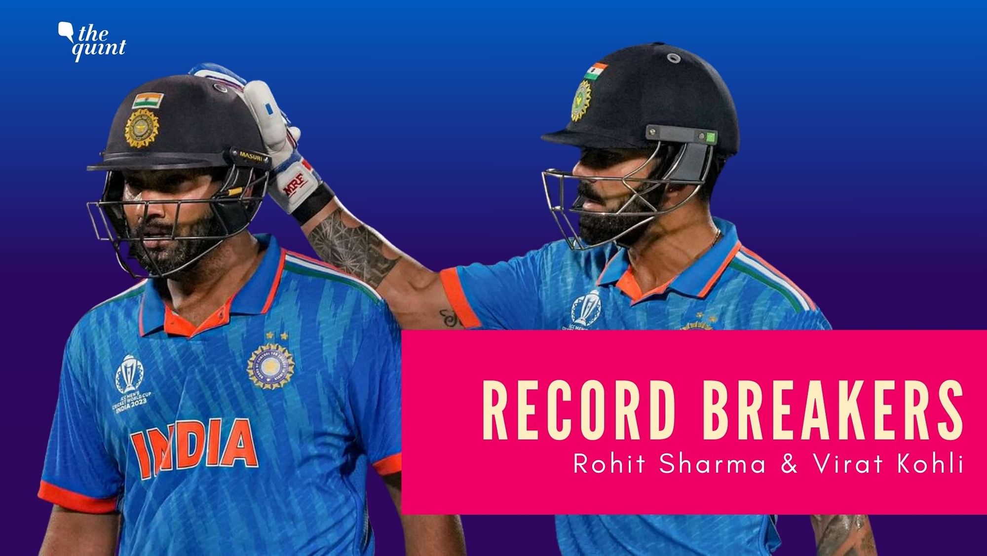 <div class="paragraphs"><p>ICC&nbsp;World Cup 2023: Every Record Broken by Rohit Sharma &amp; Virat Kohli vs Netherlands</p></div>