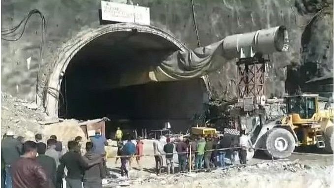 <div class="paragraphs"><p>Rescue operations are underway in Uttarakhand's Uttarkashi, where over 40 workers are trapped after a tunnel collapsed.</p></div>