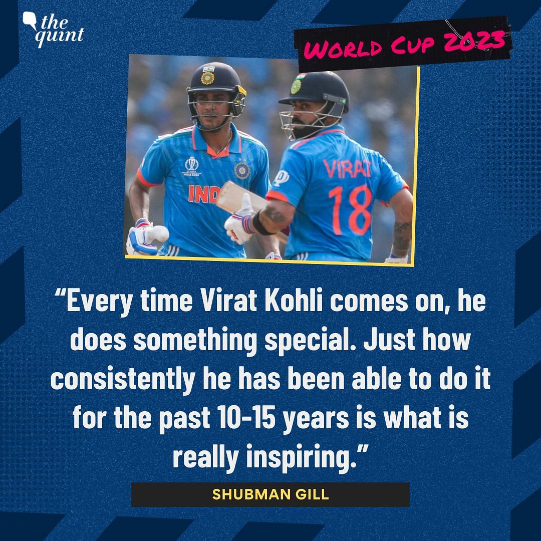 #INDvsNZ | Shubman Gill revealed how has been inspired by the 'special' #ViratKohli.