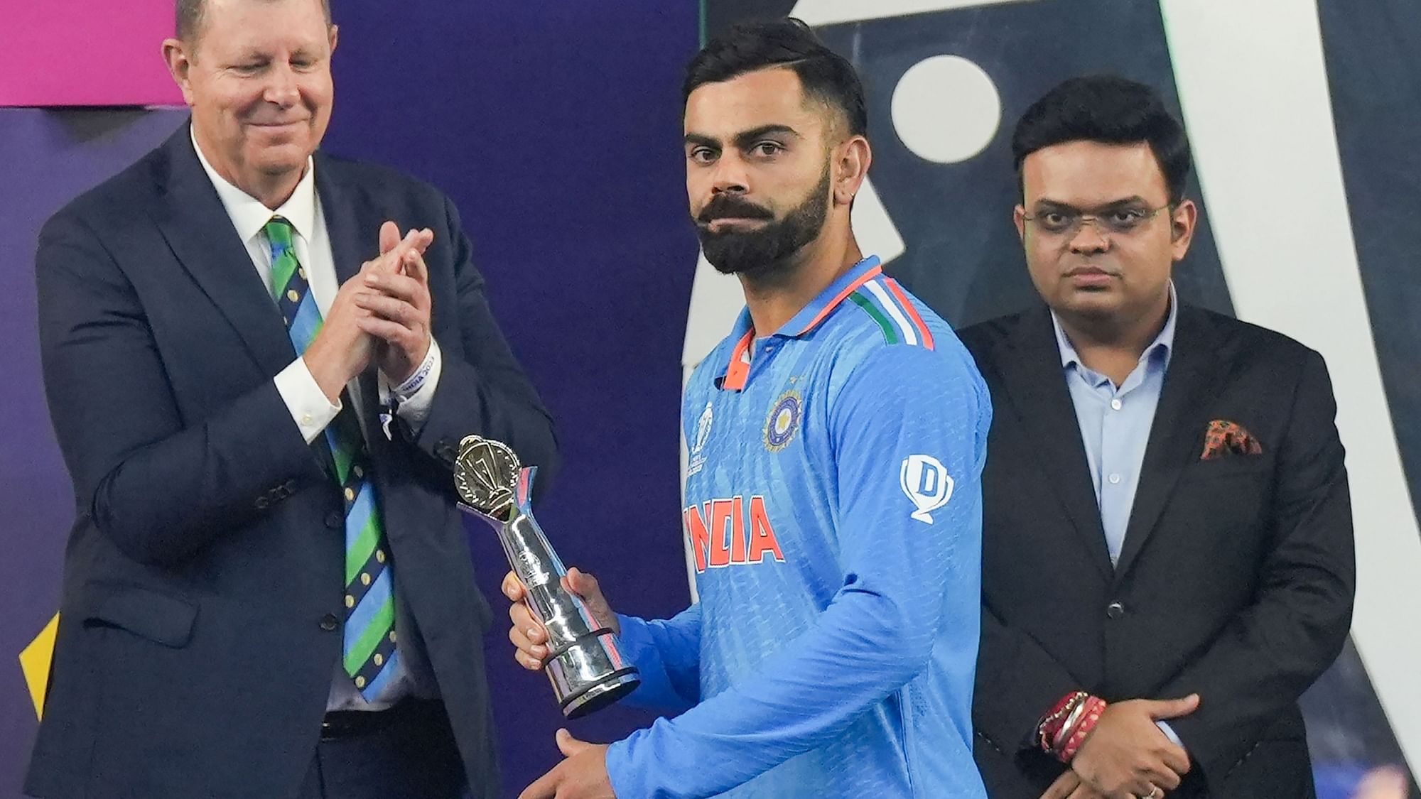 <div class="paragraphs"><p>ICC World Cup 2023 Award Winners: Virat Kohli Bagged Player of the Tournament</p></div>