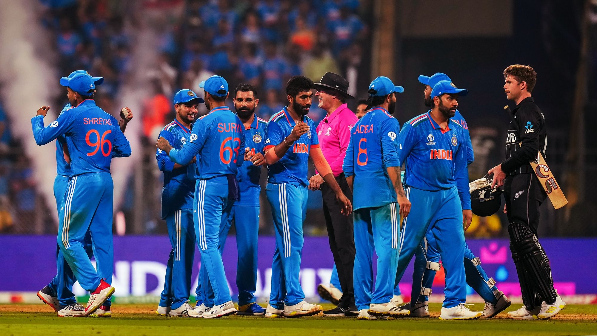 <div class="paragraphs"><p>ICC World Cup 2023: On Kohli’s Day &amp; Shami’s Night, India Have the Cup in Sight</p></div>
