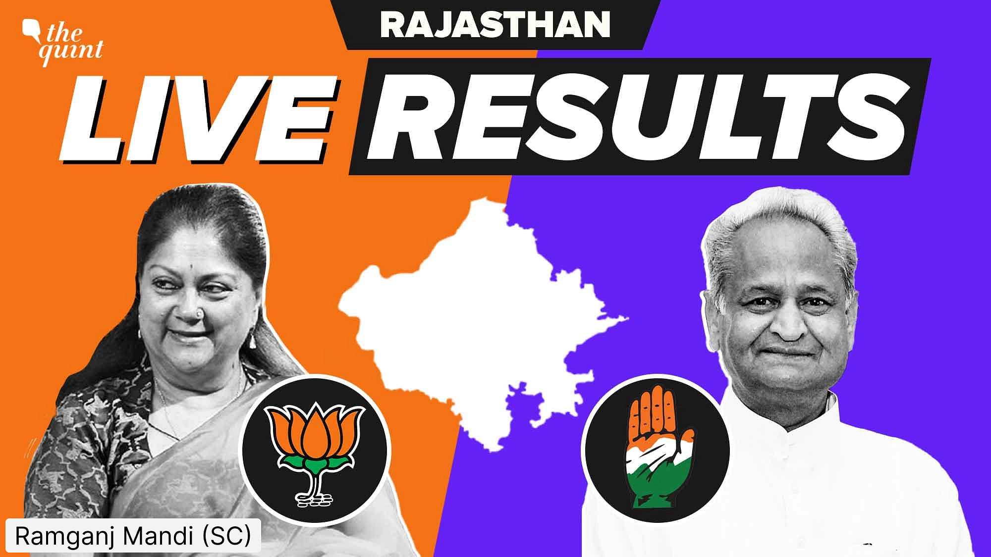 <div class="paragraphs"><p>Ramganj Mandi (SC) Election Result 2023 live updates for Rajasthan Assembly elections<br><br>The Quint</p></div>