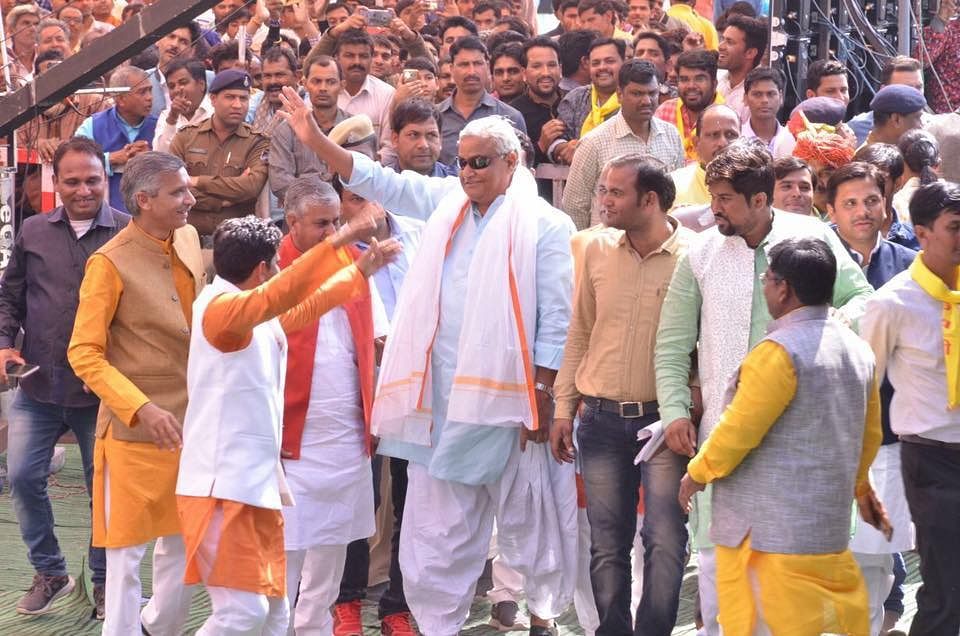 BJP strongman Kirodi Lal Meena is facing party rebel Asha Meena and Congress MLA Danish Abrar in Sawai Madhopur.