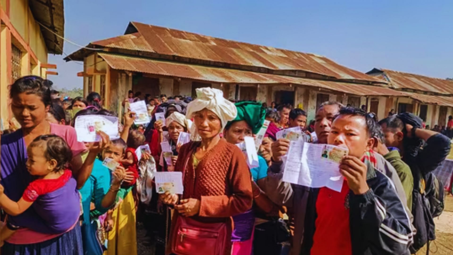 <div class="paragraphs"><p>Voters lining up to vote in Mizoram. Image used for representation only.&nbsp;</p></div>