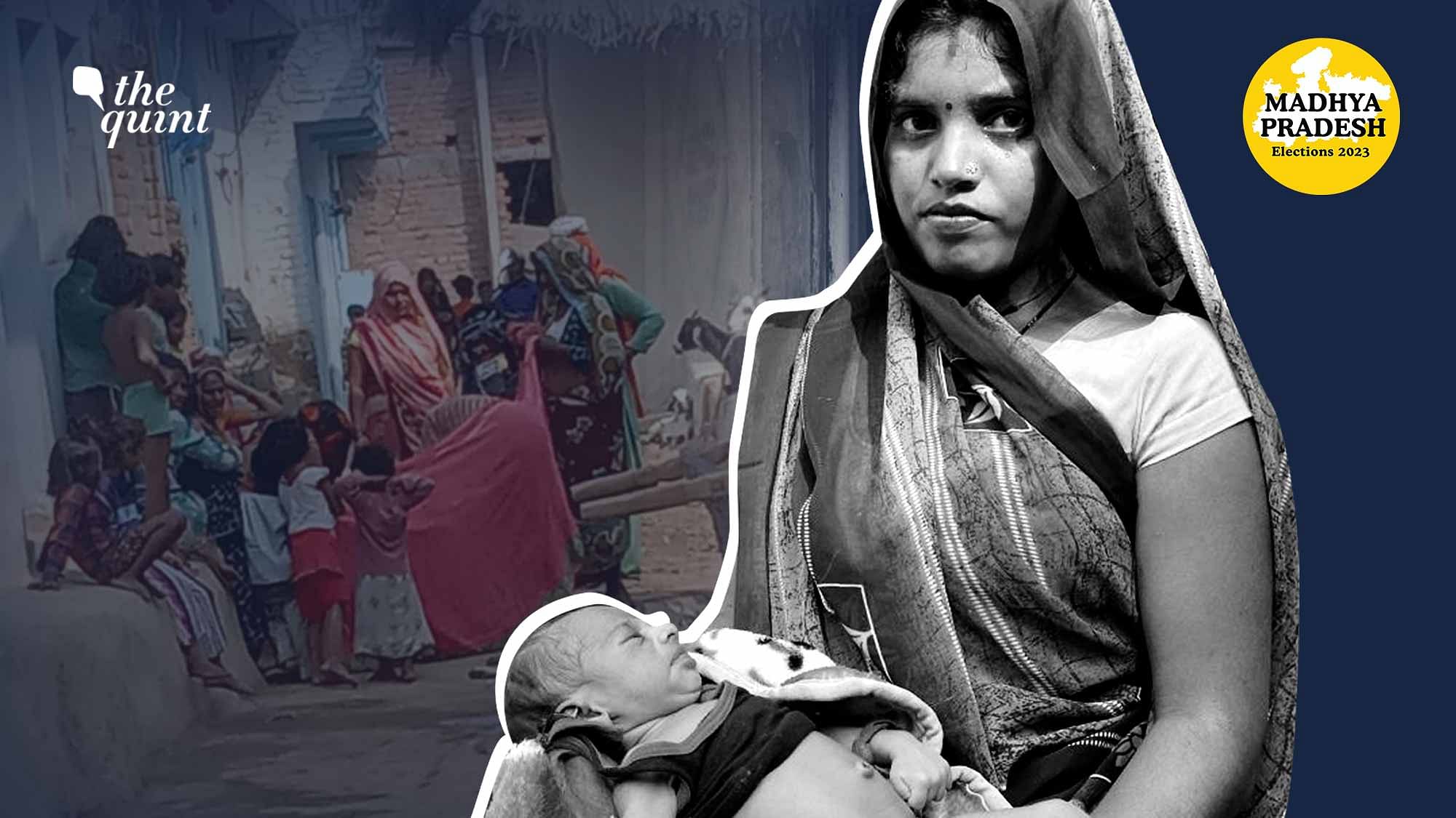 <div class="paragraphs"><p>"My baby girl was born on the streets because upper-caste men blocked the roads," Rajabai, a 25-year-old Dalit woman in Chhatarpur district's Sisolar village in Madhya Pradesh, alleges to <strong>The Quint</strong>.</p></div>