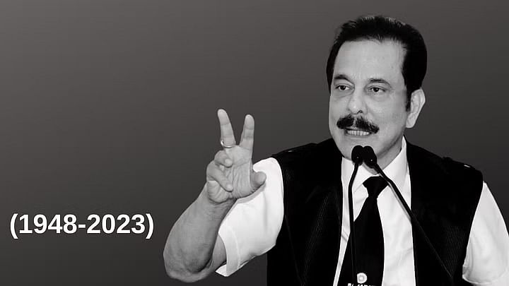 <div class="paragraphs"><p>Sahara India group's founder Subrata Roy passed away at the age of 75 in Mumbai on Tuesday, 14 November.</p></div>