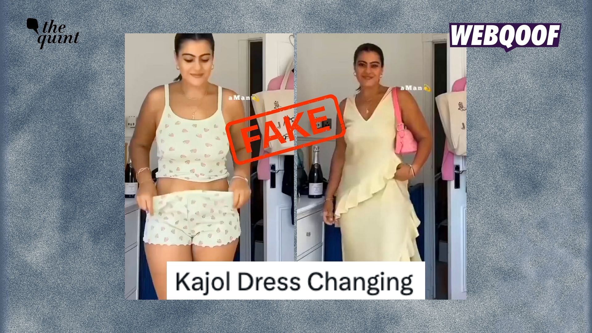 <div class="paragraphs"><p>The viral video which is being shared as one of Bollywood actor Kajol changing clothes is a deepfake.</p></div>