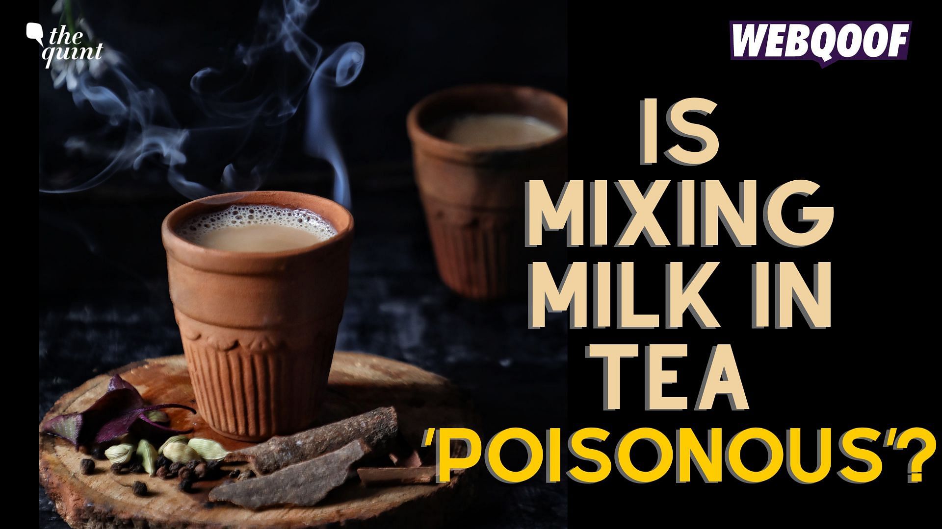 <div class="paragraphs"><p>Fact-Check: Mixing tea with milk is not harmful and not poisonous. </p></div>