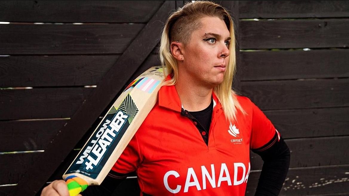 <div class="paragraphs"><p>Canadian trans cricketer&nbsp;Danielle McGahey</p></div>