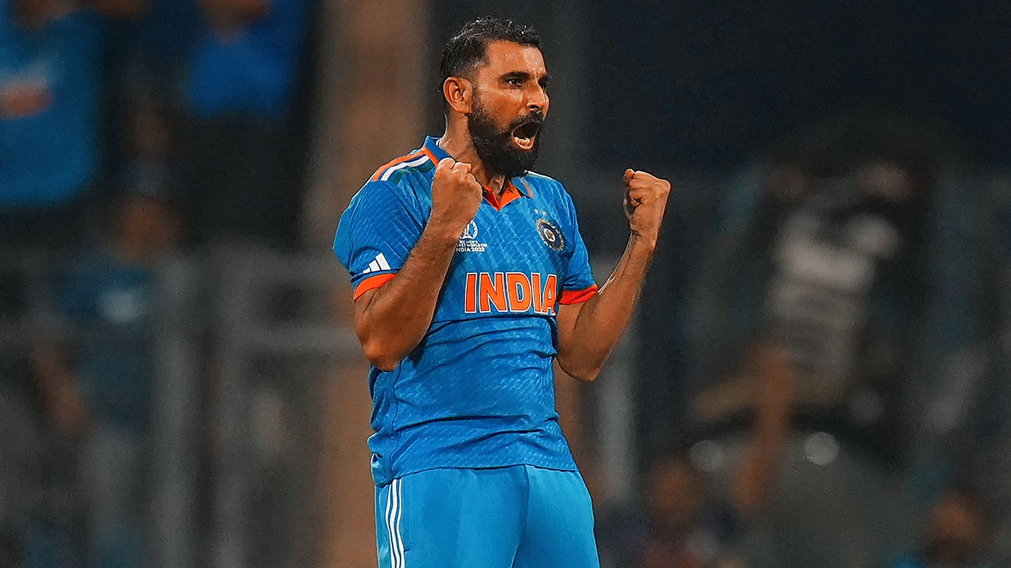 <div class="paragraphs"><p>ICC&nbsp;World Cup 2023: Seven-Star Mohammed Shami Scintillates in India’s Win Over New Zealand</p></div>