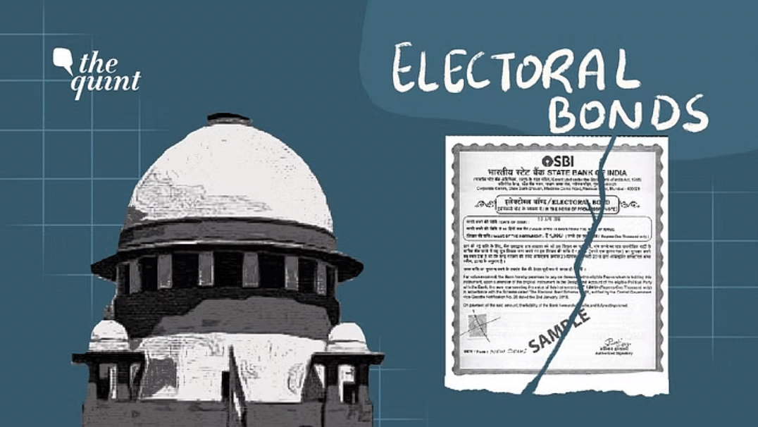 <div class="paragraphs"><p>Electoral bonds are a financial instrument whereby individuals and business entities can donate money to political parties without revealing their identities.</p></div>