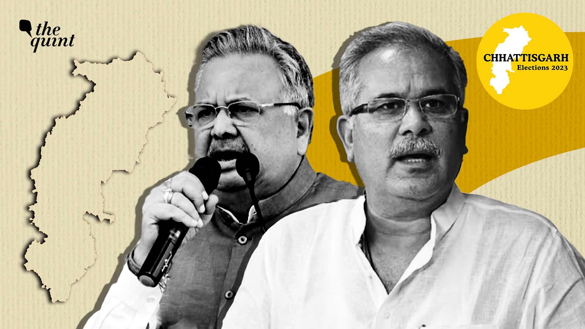 <div class="paragraphs"><p>The ruling Congress and the opposition Bharatiya Janata Party (BJP) are all set to lock horns in 70 out of the 90 Assembly constituencies scheduled to vote in the second phase of Chhattisgarh Assembly elections 2023 on Friday, 17 November.</p></div>