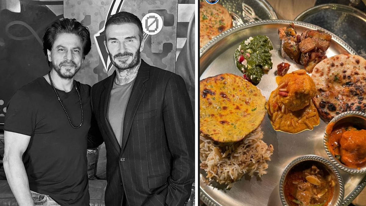 Beckham Thanks SRK, Sonam For Hosting Him; Shares Pics of Desi Food He Tried