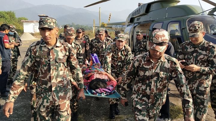 In Photos: Rescue Efforts Underway in Earthquake-Hit Nepal