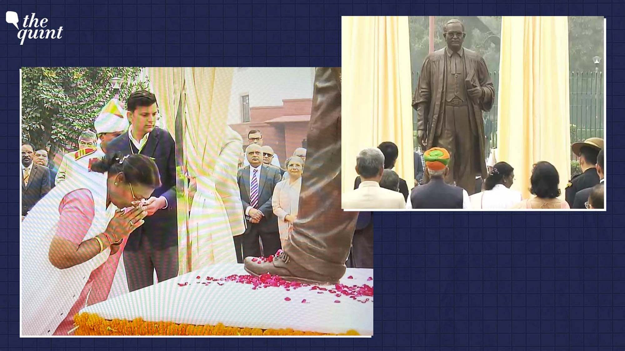 <div class="paragraphs"><p>First ever Ambedkar statue at SC.</p></div>