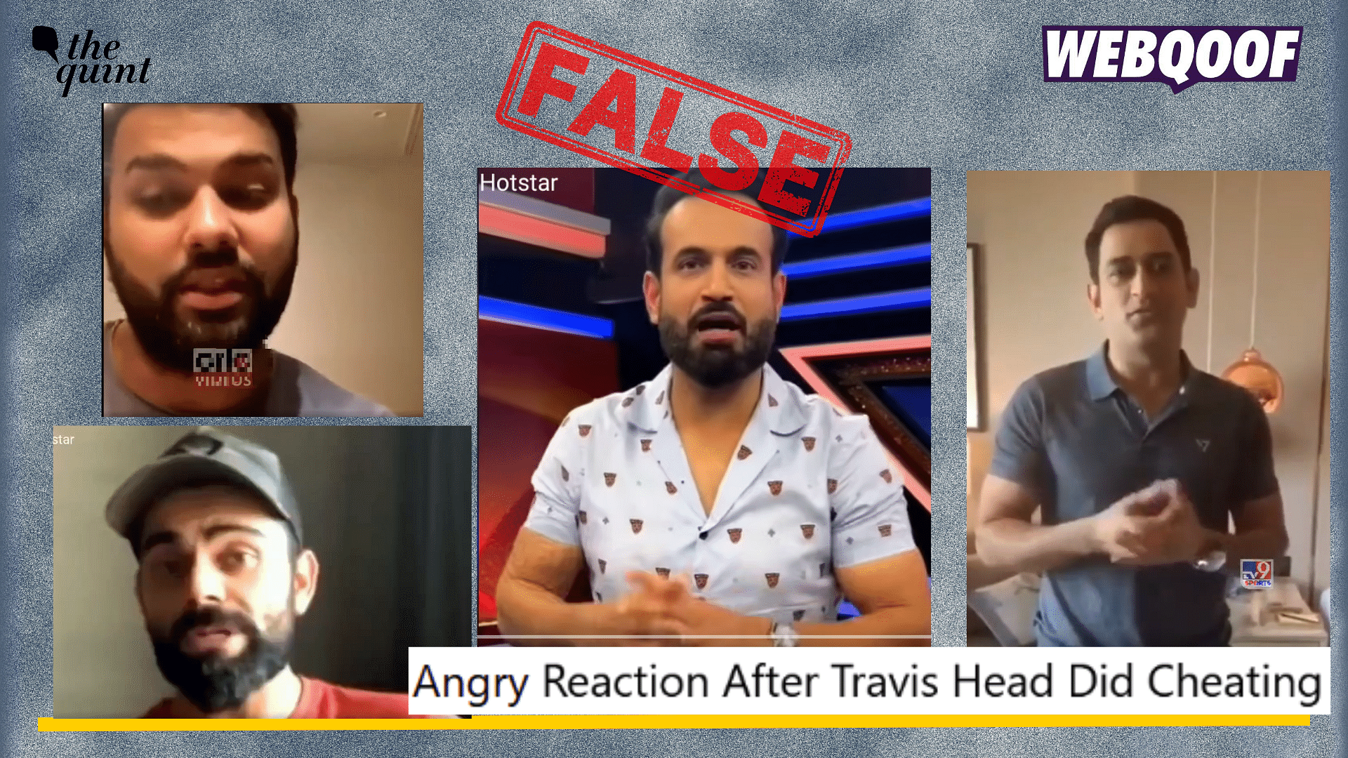 <div class="paragraphs"><p>Fact-check: Old videos have been clipped and given a false context about Indian cricketers reacting to Travis Head's catch in the ICC 2023 Men's World Cup finale. </p></div>