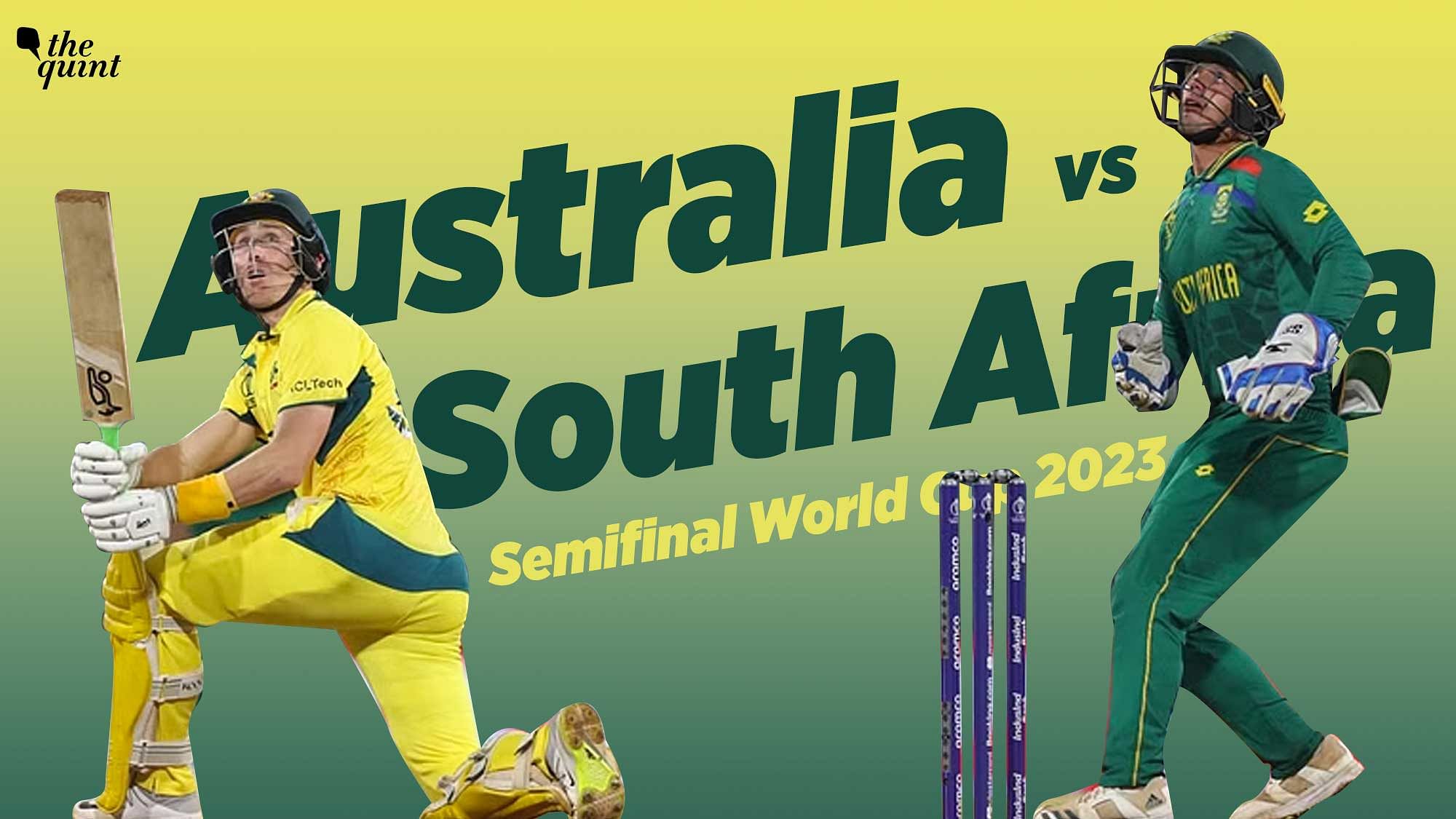 AUS vs SA Semi-final Cricket World Cup 2023 Live Streaming Australia vs South Africa, When and Where To Watch Live Telecast on TV?