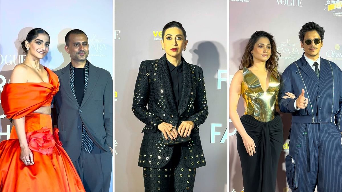 Sonam-Anand, Tamannaah-Vijay, Karisma Kapoor Look Their Stylish Best at an Event