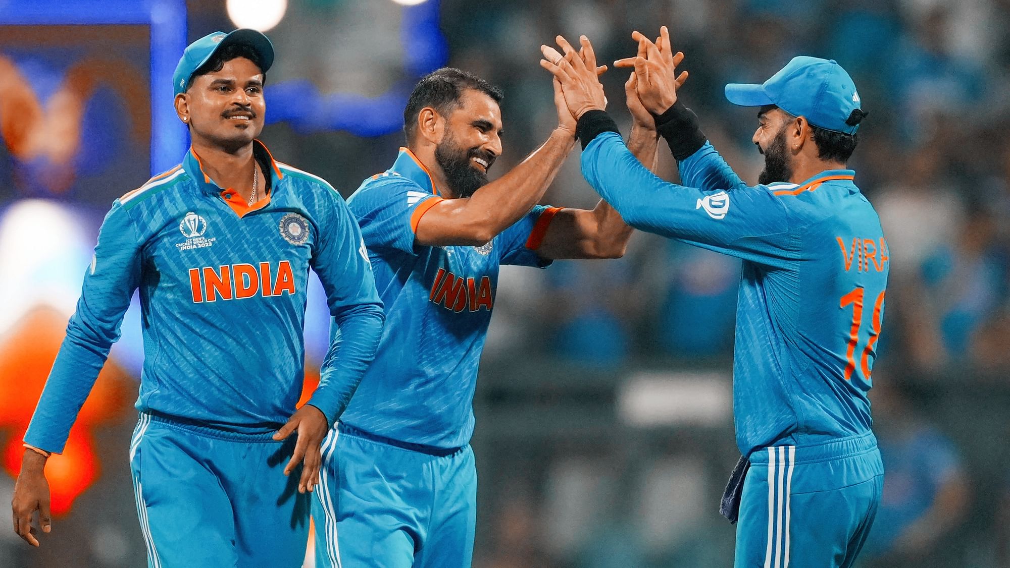 <div class="paragraphs"><p>ICC World Cup 2023: India Confirm Semis Berth, Skittle Sri Lanka in the Process</p></div>