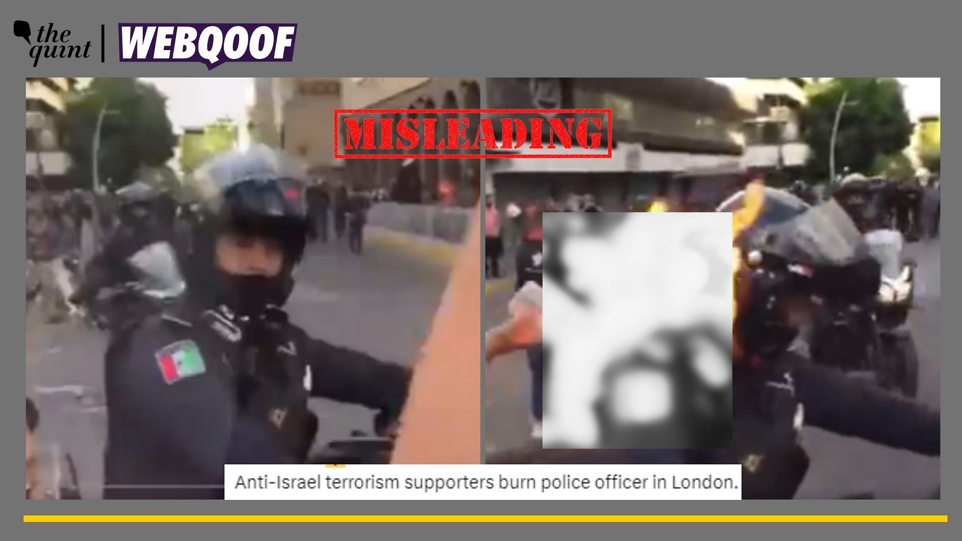 <div class="paragraphs"><p>Fact-Check | The video is old and is being falsely shared as a recent incident from London.</p></div>