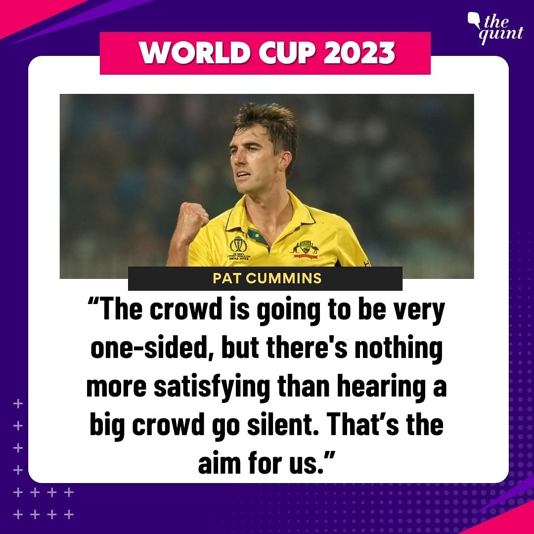 #INDvsAUS | Ahead of the #CWC23 final, #PatCummins' Australia are aiming to silence the giant Ahmedabad crowd.