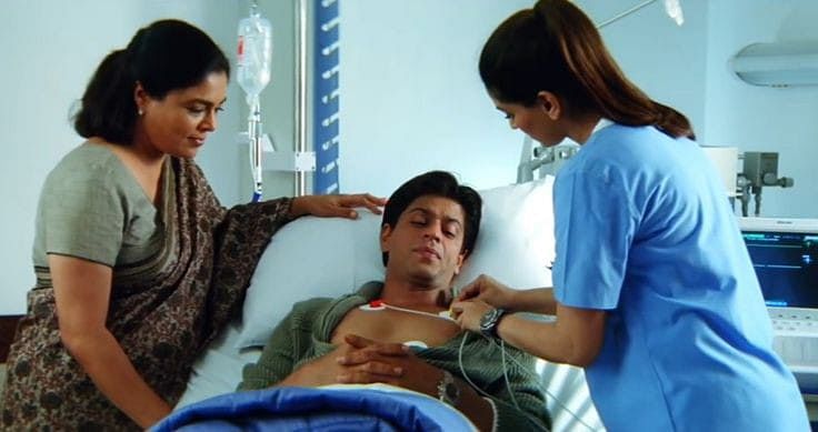 Shah Rukh Khan played the charismatic and emotional Aman Mathur in Kal Ho Naa Ho.