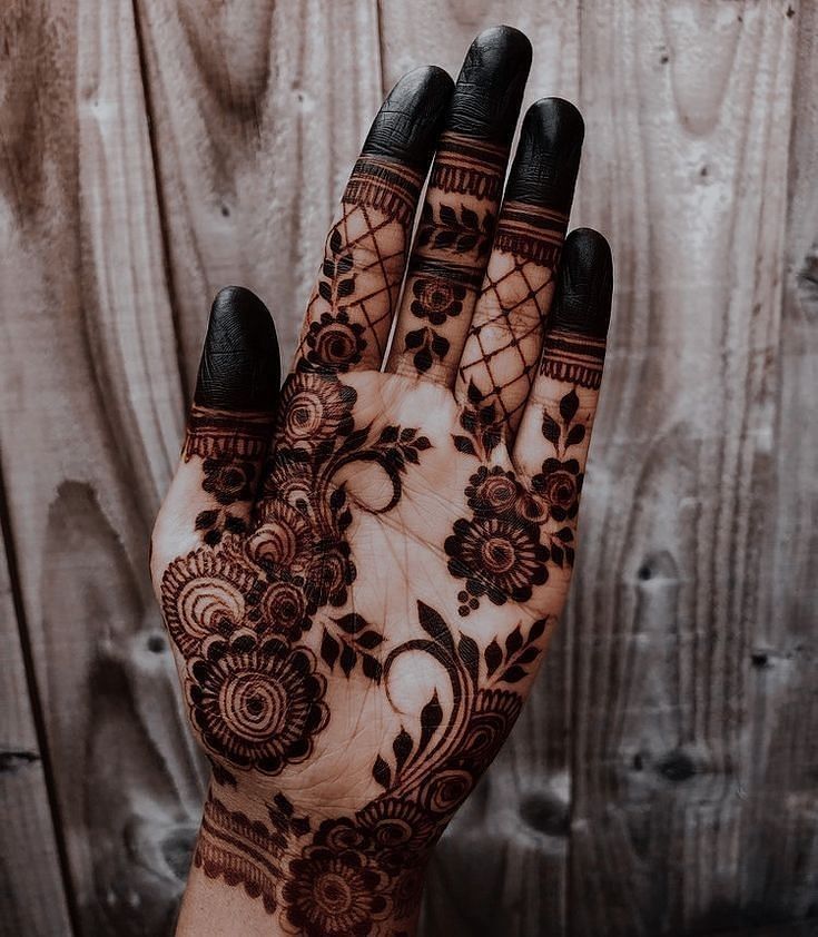 Henna Hands for Diwali