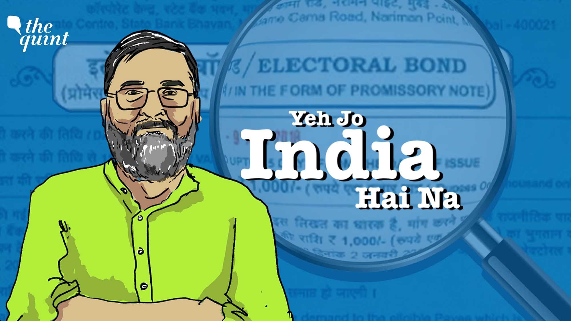 <div class="paragraphs"><p>It emerged that every Electoral Bond had a 'hidden’ Unique Number, that was visible only under ultra-violet light. This meant that the bank could track the name of the donor via these hidden unique numbers.</p></div>