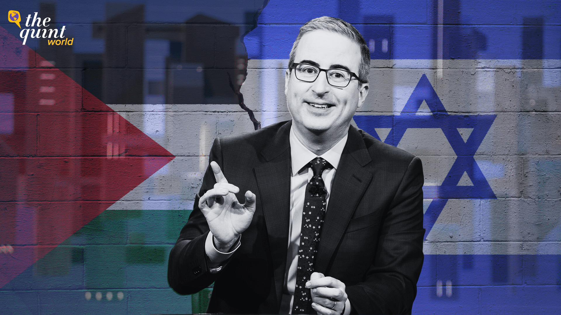 <div class="paragraphs"><p>During the most recent episode of 'Last Week Tonight with John Oliver' on Sunday, 12 November, the British comedian dived into the ongoing conflict between Israel and Hamas.</p></div>