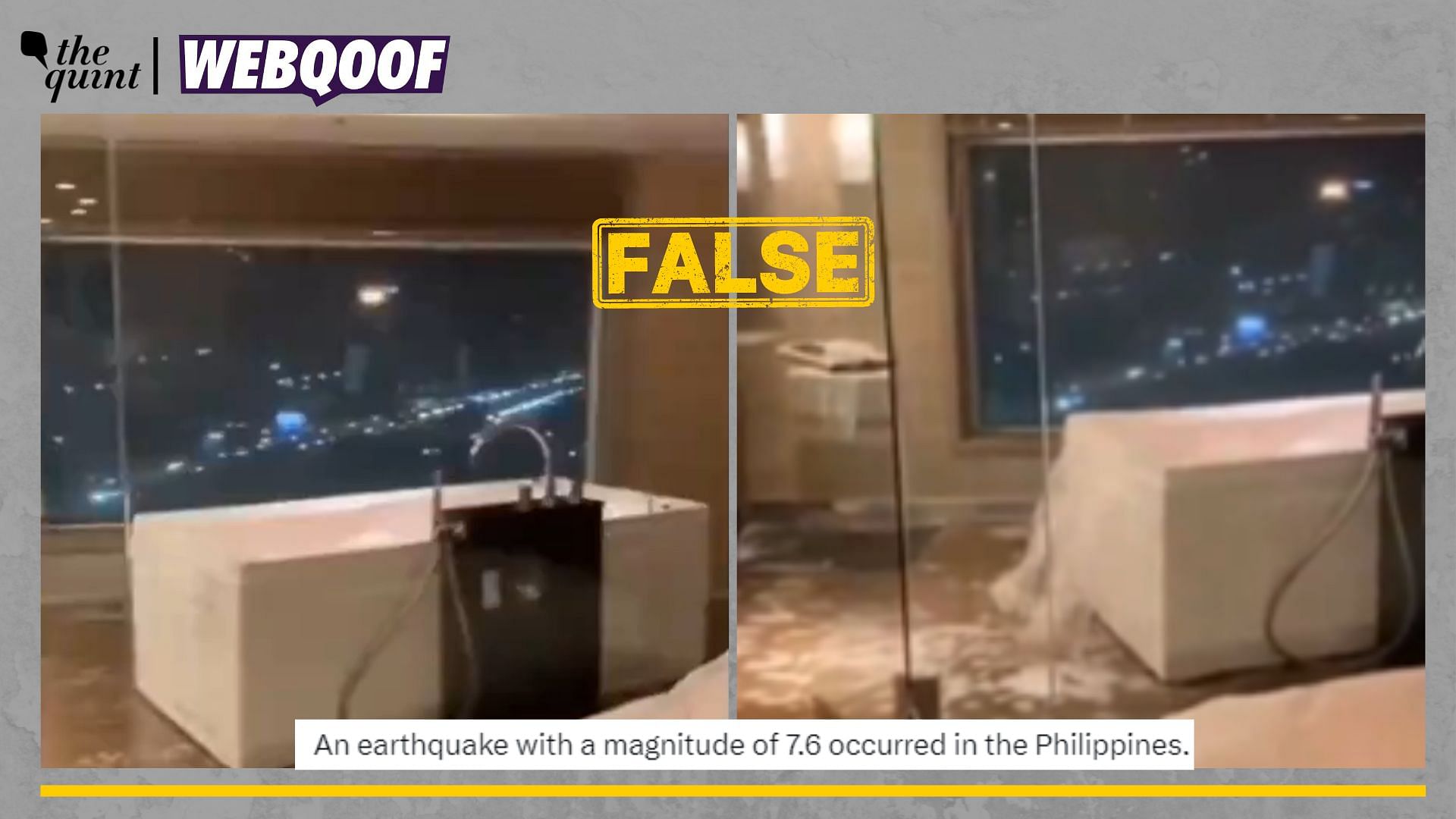 <div class="paragraphs"><p>Fact-Check | The video is old and unrelated to the recent earthquake in Philippines.&nbsp;</p></div>