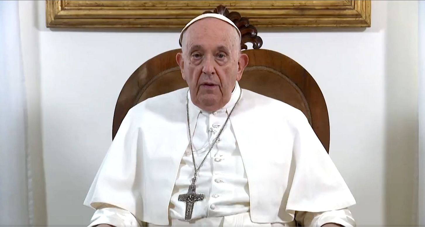 <div class="paragraphs"><p>Pope Francis on Monday, 18 December, allowed roman catholic priests to bless same-sex couples, however with a condition: That it shouldn't resemble marriage.</p><p><br></p></div>