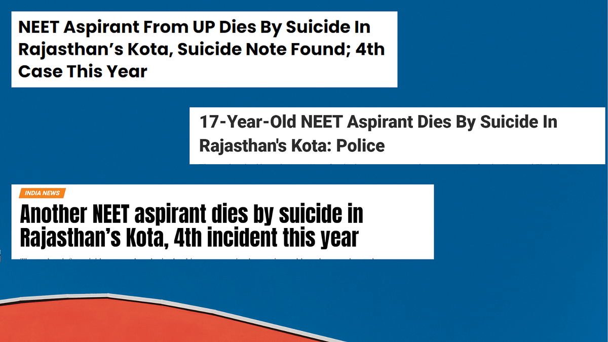 Abhishek Yadav, who was preparing for NEET at Kota's Allen Institute, allegedly died by suicide in February 2023.