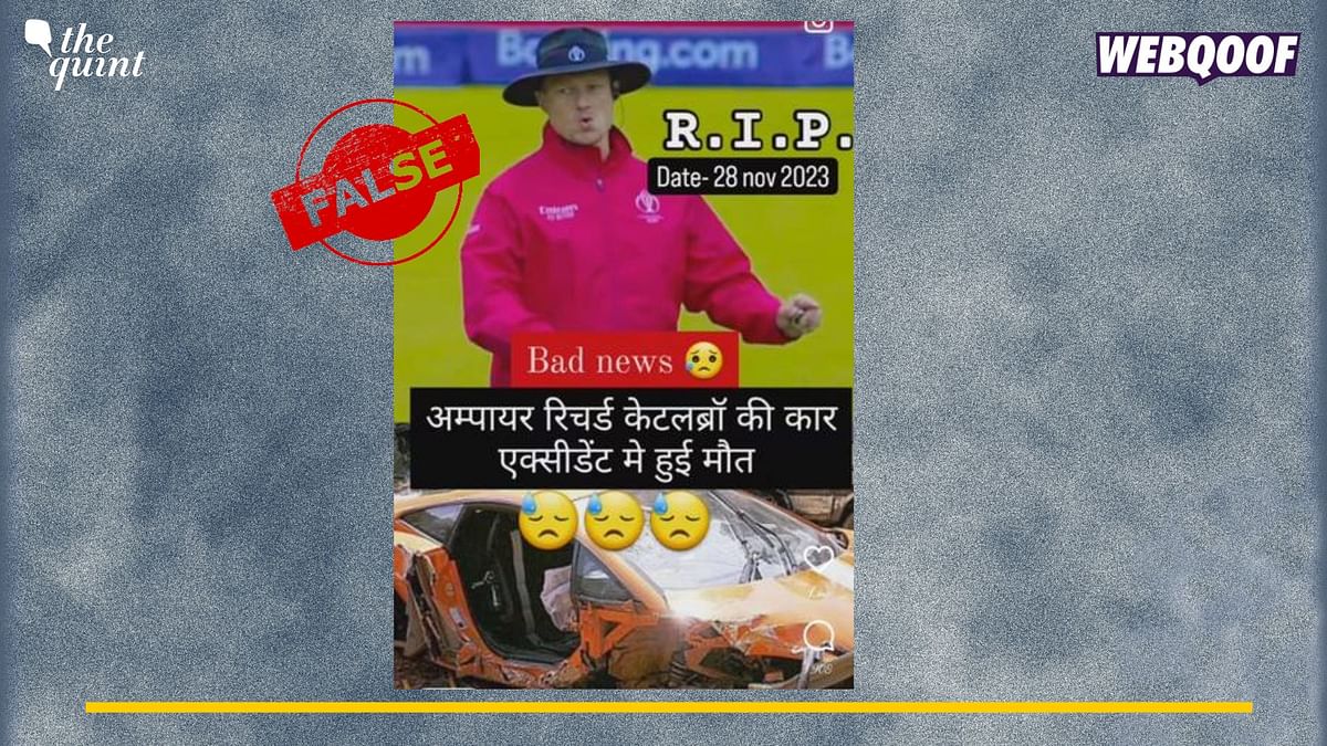 Fact-Check: Did Cricket Umpire Richard Kettleborough’s Die in a Car Crash?