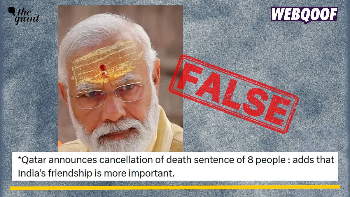No, Qatar Has Not 'Cancelled' Death Sentence of 8 Indians; Viral Claim Is False