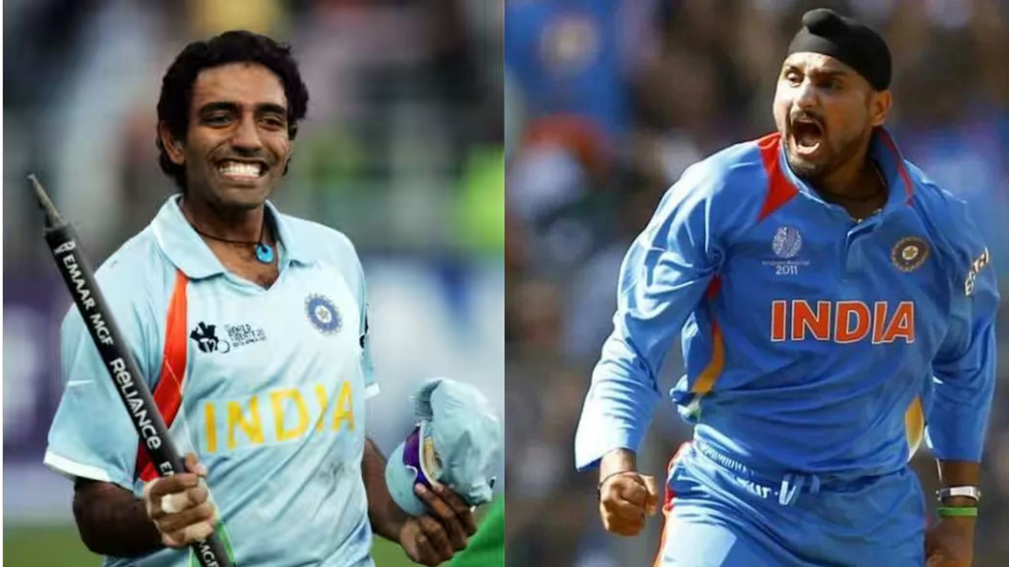 <div class="paragraphs"><p>Former Indian cricketers Robin Uthappa and Harbhajan Singh.</p></div>