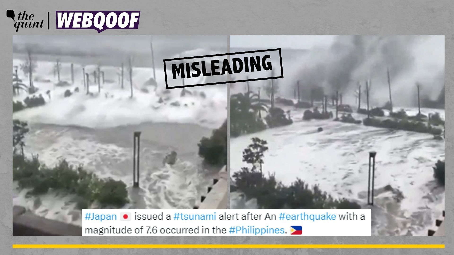 <div class="paragraphs"><p>Fact-Check | The video is unrelated to the earthquake that hit the Philippines.&nbsp;</p></div>