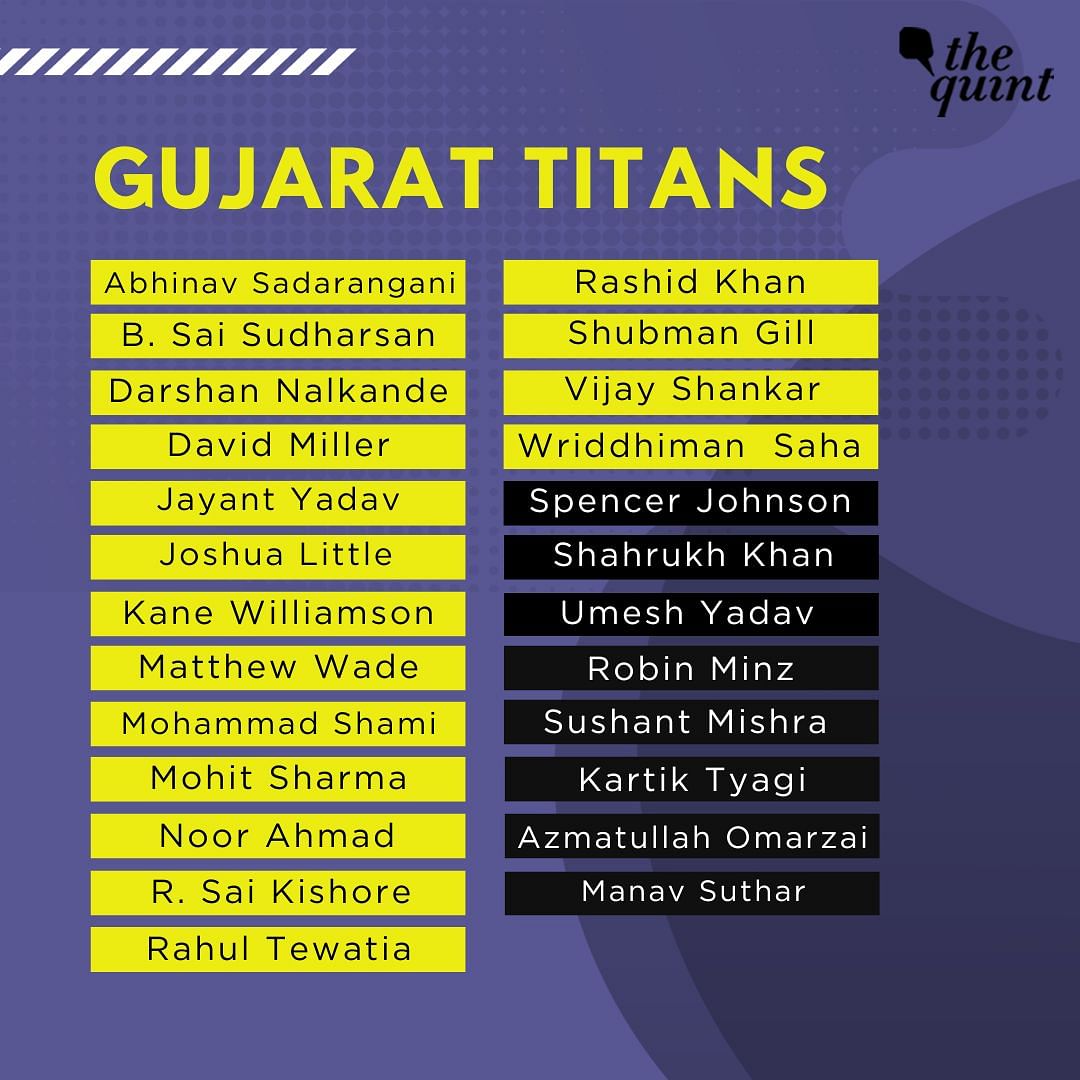 Gujarat Titans' auction strategy may not have been the most clear but they have finished with a strong team.