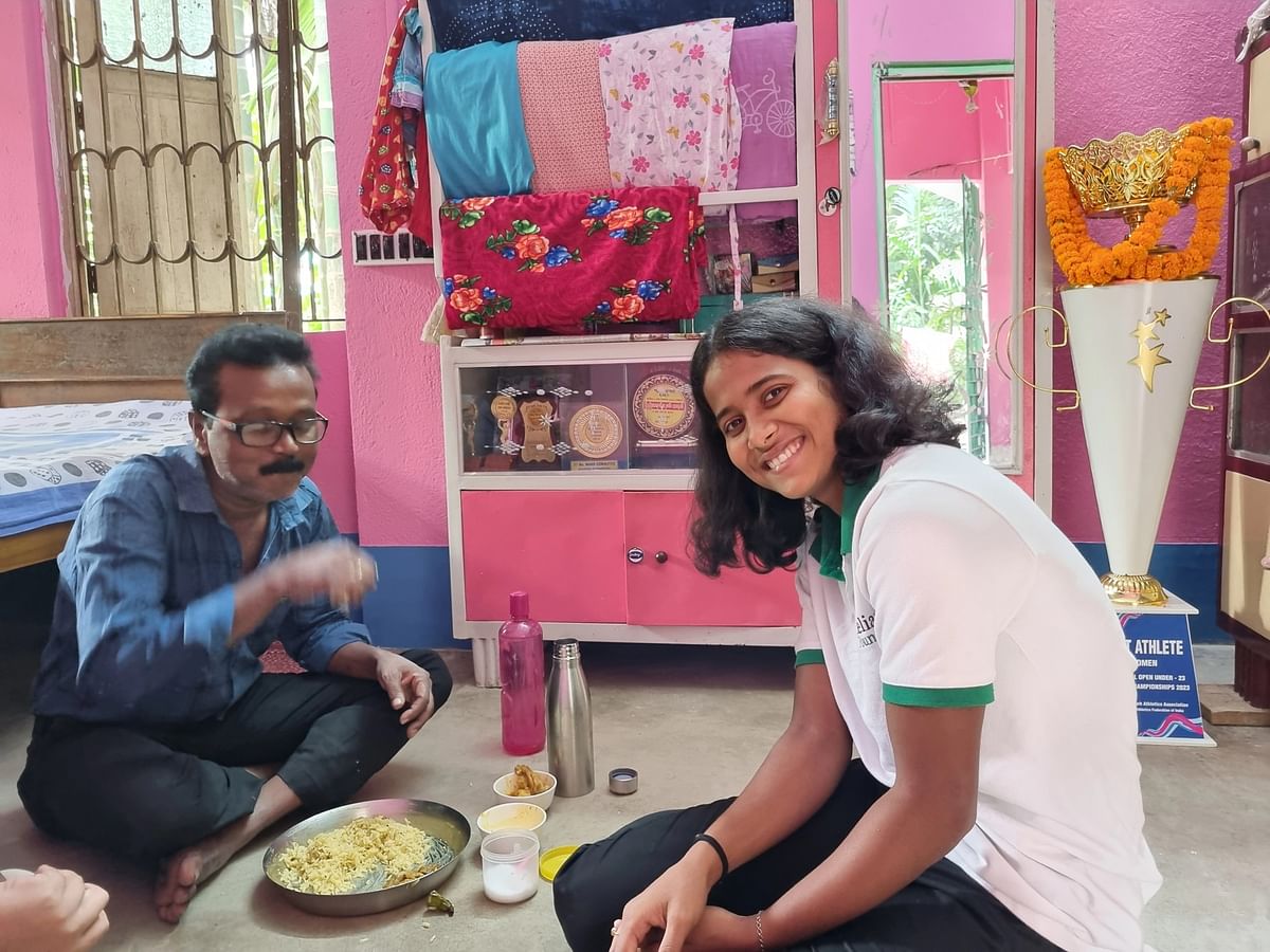 Emerging athlete Moumita Mondal's father makes tea in a dilapidated stall. Now, she is making waves in sports.