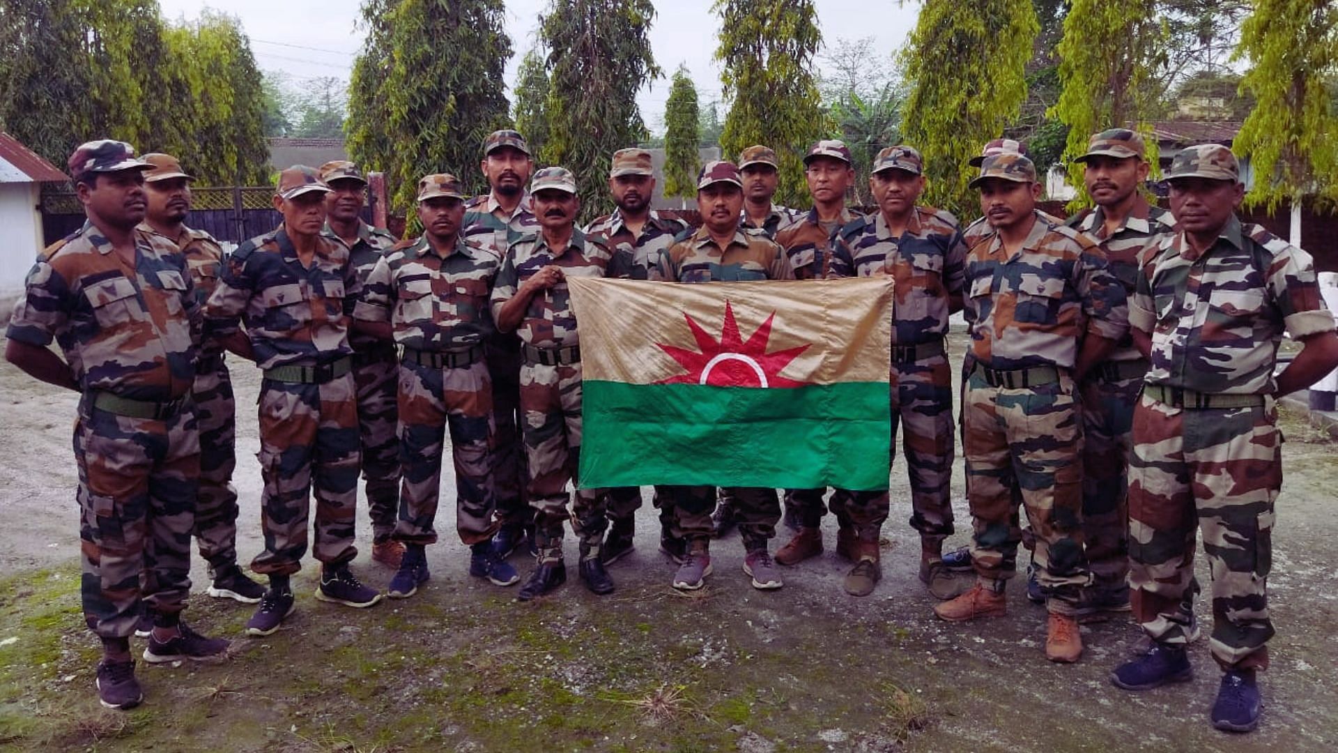 <div class="paragraphs"><p>Functionaries of ULFA (Pro-Talks) at the Lakua designated camp in Assam.</p></div>