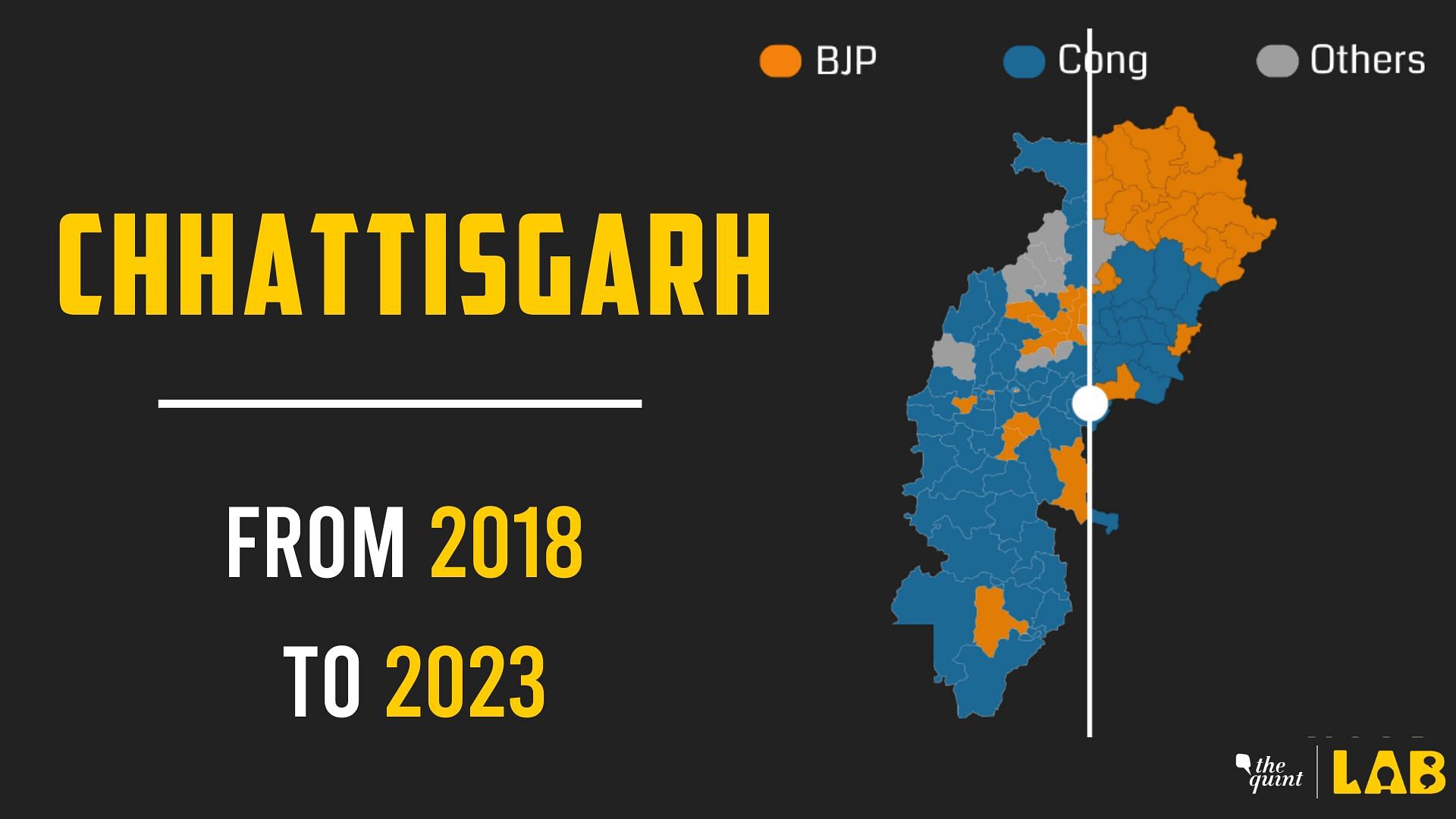 <div class="paragraphs"><p>Watch How Map of Chhattisgarh Changed From 2018 to 2023</p></div>