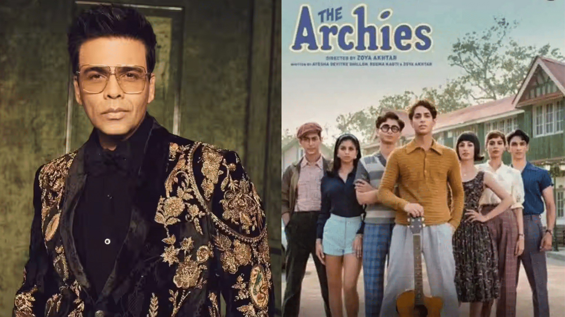 <div class="paragraphs"><p>The Archies and Karan Johar.&nbsp;</p></div>