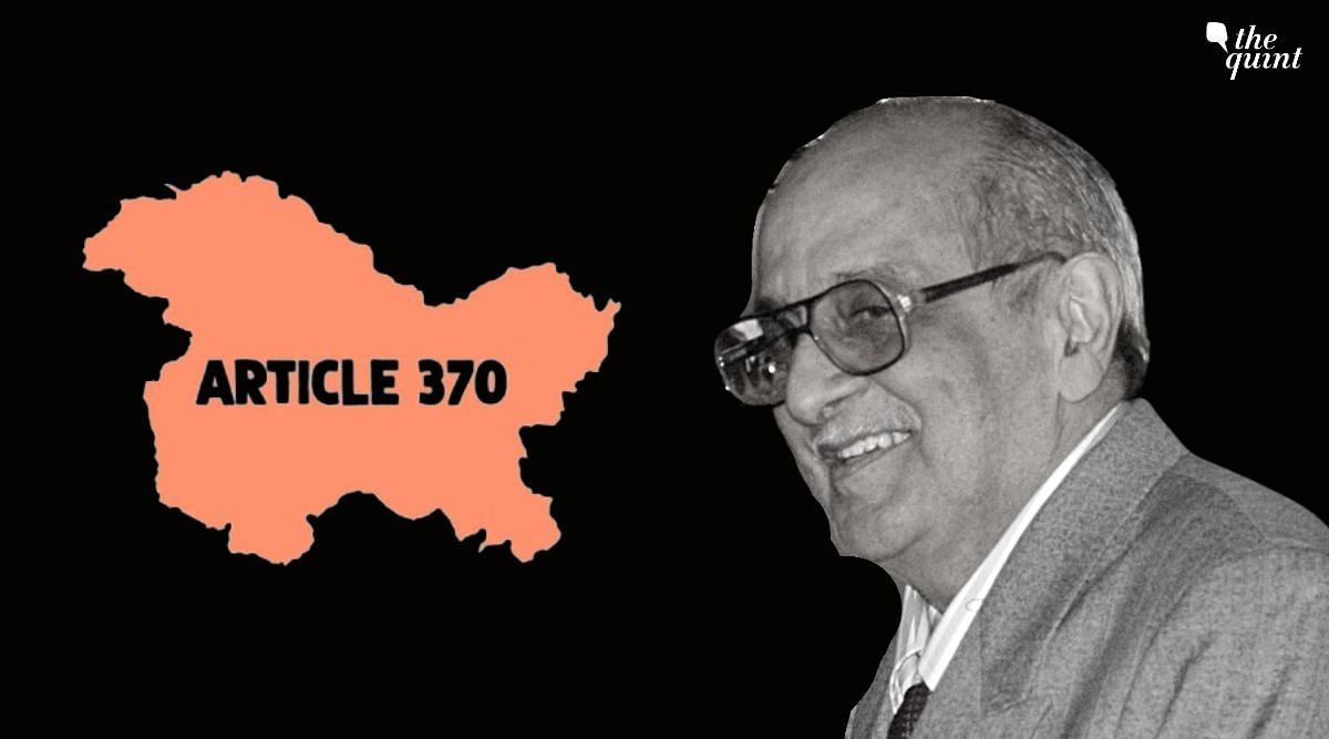 <div class="paragraphs"><p>In an interview to <em>MojoStory, </em>Nariman said that the then President of India "did not have an authority to issue a notification on abrogating Article 370 as he did."</p></div>
