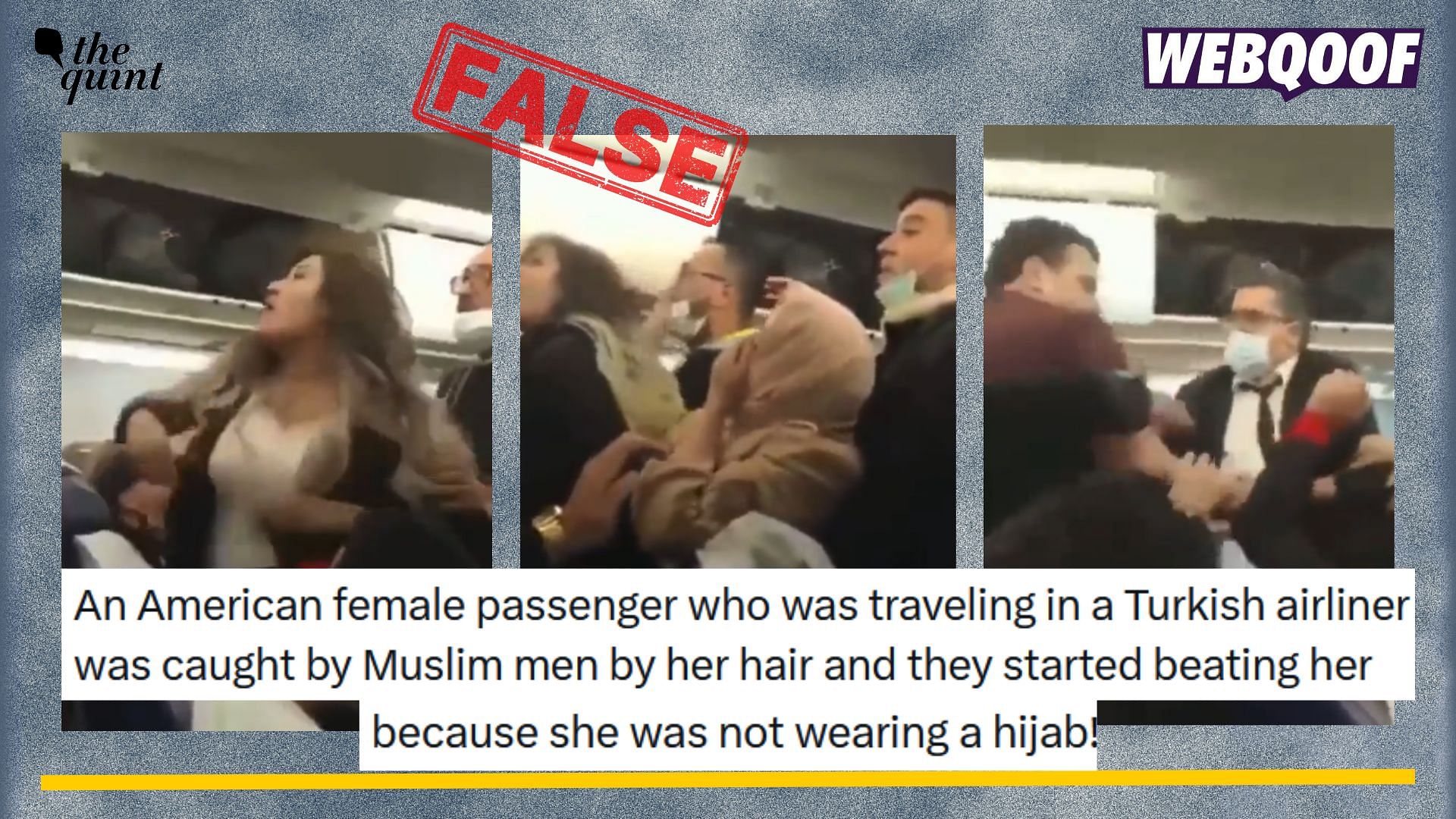 <div class="paragraphs"><p>Fact-check: An old video showing a fight between people for baggage space on Tunisair airlines is going viral with a false communal angle to it. </p></div>