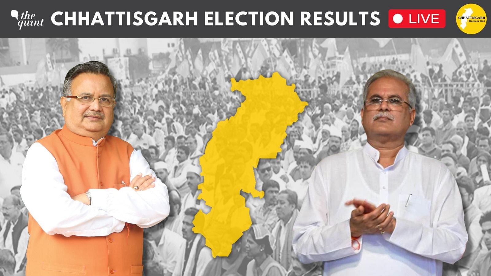 <div class="paragraphs"><p>Chhattisgarh Election Results 2023 Live Updates: BJP Stabilises Lead, Congress Crawls</p></div>