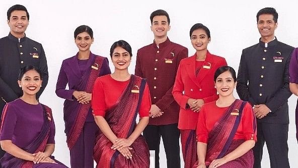 <div class="paragraphs"><p>Air India's Pilot &amp; Crew Uniform Designed By Manish Malhotra</p></div>