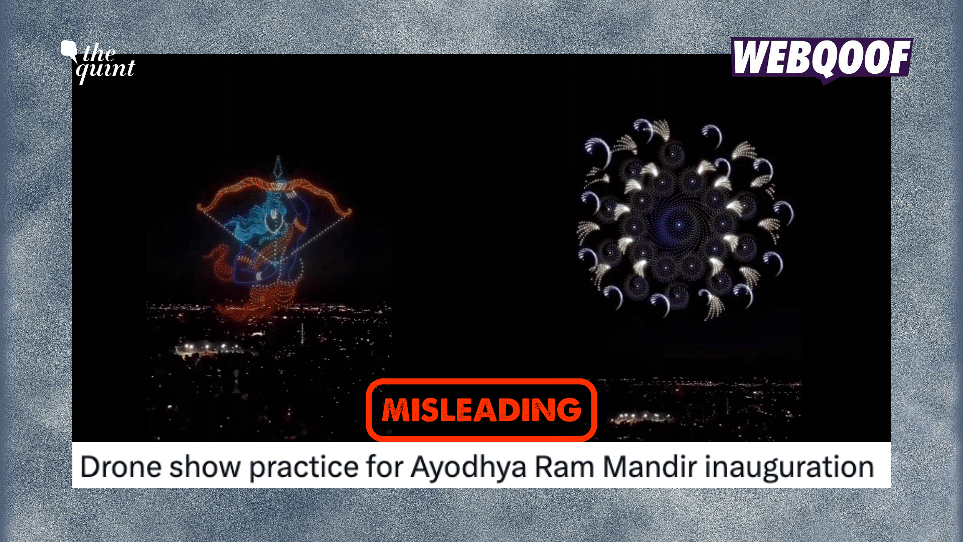 <div class="paragraphs"><p>The video shows a drone show for Diwali, designed by BotLab Dynamics.</p></div>