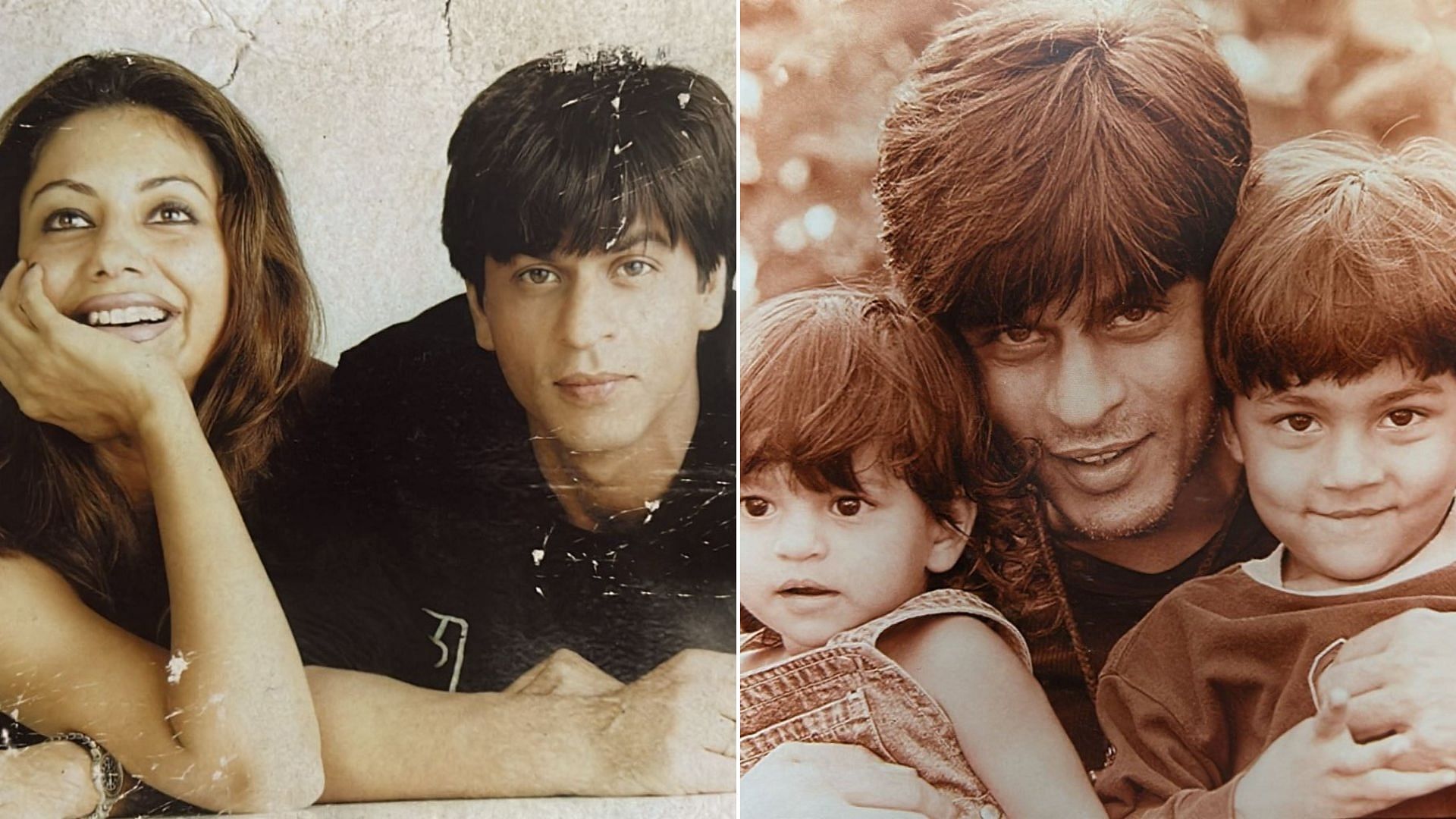 <div class="paragraphs"><p>Shah Rukh Khan with Gauri Khan and kids Suhana and Aryan Khan.</p></div>