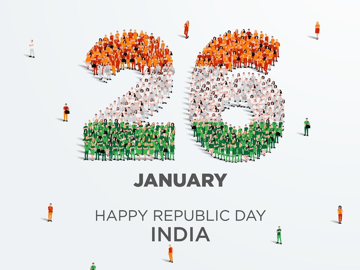 Share the quotes, messages, wishes and images for 75th Republic Day 2024