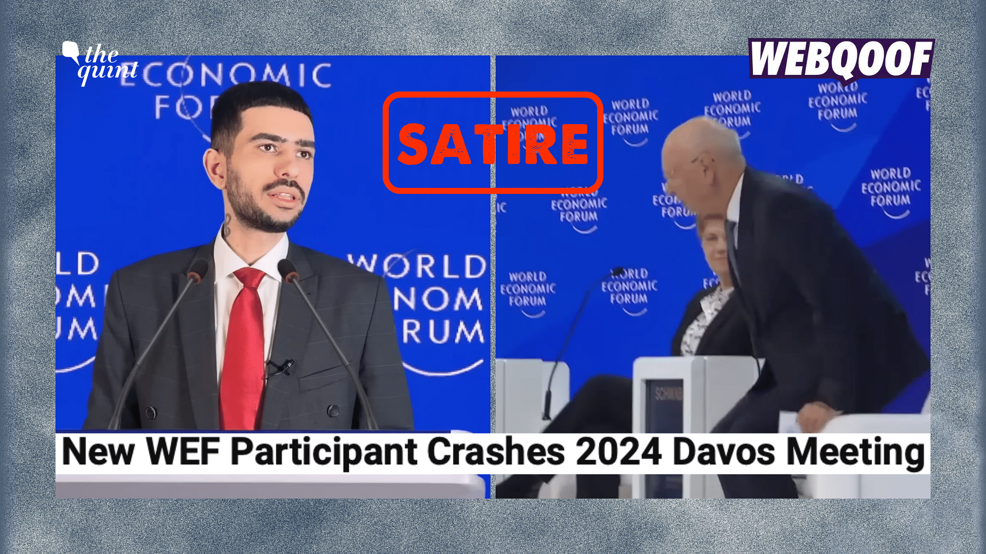 <div class="paragraphs"><p>Damon Imani is an Iranian content creator based out of Denmark, who made this satirical video on the WEF meeting at Davos.</p></div>